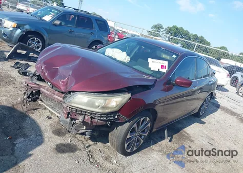 2015 Honda Accord Sport from USA, damaged, VIN 1HGCR2F57FA049654